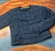 The North Face  Expedition 800 fill down Pullover Puffer Quilted Jacket small black