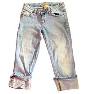 Y2K Refuge Jean Capris Size 7