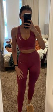 Sports Bra And Leggings