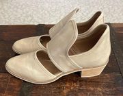 Very Volatile Tan Leather Cutout Shoes Size 10