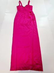 NBD Elodie Maxi Dress in Hot Pink