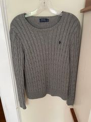 Polo Cableknit Sweater