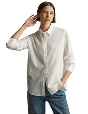 NWT! Everlane The Silky Cotton Relaxed Shirt - Size 0