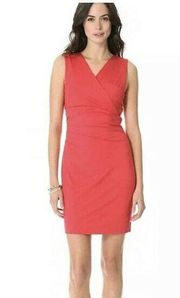 Diane Von Furstenberg DVF parker jersey red currant Bodycon Dress small $285