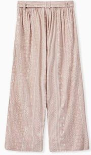 Pink Wide Leg Pants