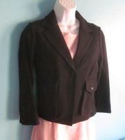 Diane Von Furstenberg Crop Jacket 1980's