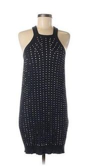 Stella McCartney Rhinestone Grey Dress sz40 4US