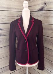 Gap Purple Burgundy Academy Blazer