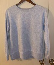 Buffalo David Bitton Ladies’ Crewneck Relaxed Sweatshirt in light gray - size XS