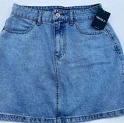 Forever 21 Light Wash Denim Skirt