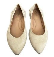 ITALEAU Mara Katia Ballet Flat Italian Suede Shoes 36.5 US 6