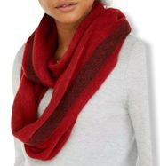 Calvin Klein Red Wrap Knit Infinity Scarf New