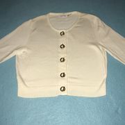 CALVIN KLEIN cardigan long sleeve button up sweater NEW vintage size M