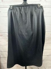 Cato large black skirt with stretchy waist - 2433