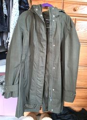 Olive Raincoat 