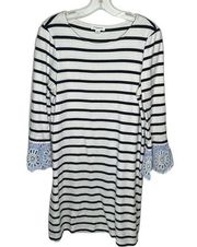 Beach Lunch Lounge Striped Dress