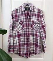 Sutter Creek Levi Strauss & Co Plaid Button Down M