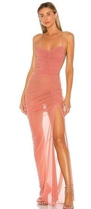 Michael Costello x REVOLVE Follie Gown in Mauve