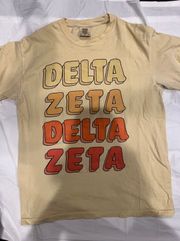 Comfort Colors Delta Zeta Tee