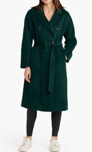 ❤️ Belle and Bloom NWT Standing Still Belted Wool Blend Coat size small