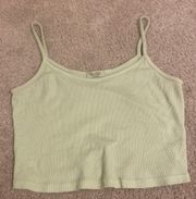 light green tank top