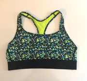 Sporty and comfortable Victoria Secret Multi-color Women’s Sports Bra Sz L VSX