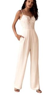 BHLDN Harvey white overall size 8