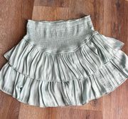 Mini Tiered Ruffle Skirt