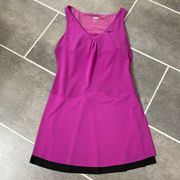 Nike Dri-Fit Tennis Iconic Serena Williams dress XS Fuschia Black