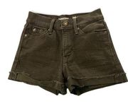 Like new! Black Denizen by Levi's High-rise Shortie Shorts