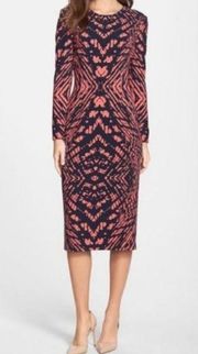 NWOT, Maggie London Abstract Bodycon Dress, 4