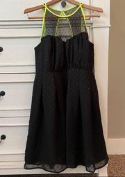 Princess Vera Wang Black Mini Dress. Size 11 Juniors.