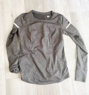 Gray Athletic Long Sleeve