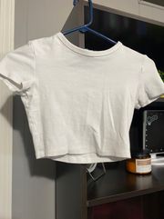 cropped baby tee