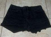 Just Black Jean Shorts Size 29