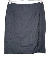 charcoal gray pencil skirt size 10