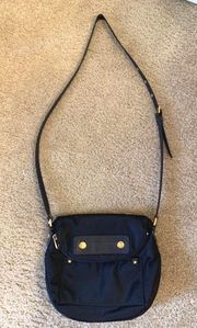 Navy Nylon Crossbody