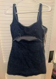 Jean Mini Dress