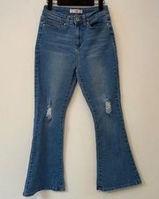 California Vintage Flare Low Rise Light Wash Jeans - Size 29