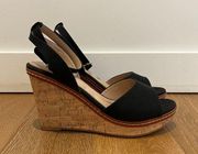 CL by laundry beaming wedge sandal size 9.5