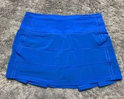 Lululemon NWT  Pace Rival MR Skirt *Wild Bluebell