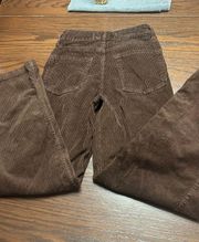 brown corduroy cargo pants