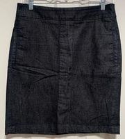 Talbots Black Denim Skirt
