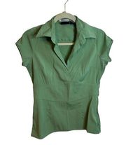 COTTON EXPRESS VINTAGE Y2K COLLARED TOP