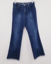 Vintage 90's L.A Blues Frayed Relaxed Bootcut Jeans