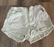 Young Fabulous & Broke Light Green Shorts Size S