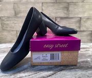 Easy Street Proper Pump Navy NEW