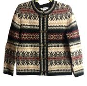 Telluride Clothing Co. Wool Cardigan Size Small
