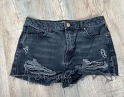 Forever 21 dark wash jean Shorts size 28