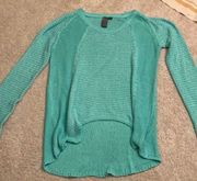 Francesca's  Teal Sweater